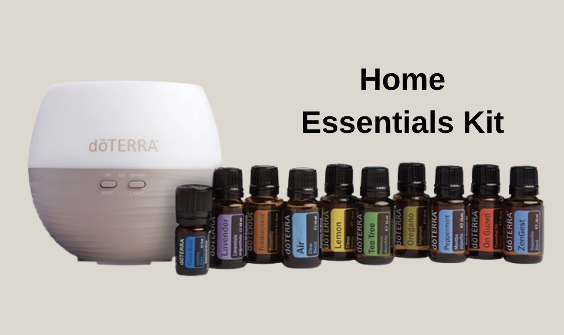 Home Essentials Kit: Diffuser und zehn ätherische Öle für den Familienalltag